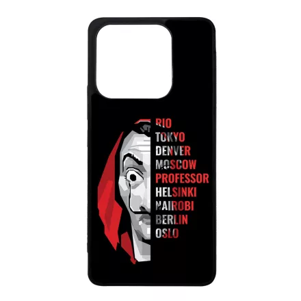 Mask - the Names - A Nagy Pénzrablás - la casa de papel Xiaomi Redmi Note 14 4G tok