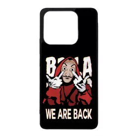 We are back - A Nagy Pénzrablás - la casa de papel Xiaomi Redmi Note 14 4G tok