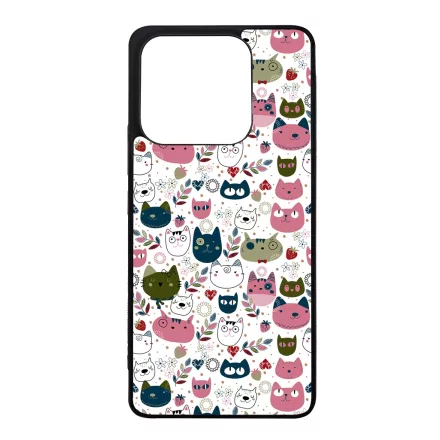 Csak vidáman - Cicák Xiaomi Redmi Note 14 4G tok