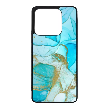 Ocean Blue Gold marvanyos marvany mintas Xiaomi Redmi Note 14 4G tok