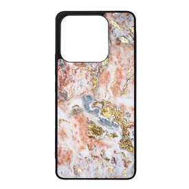 Pinkish and Gold marvanyos marvany mintas Xiaomi Redmi Note 14 4G tok