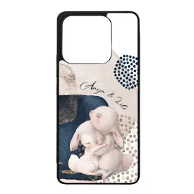 Kerd a neveddel - Cuki nyuszik - osz Xiaomi Redmi Note 14 4G tok