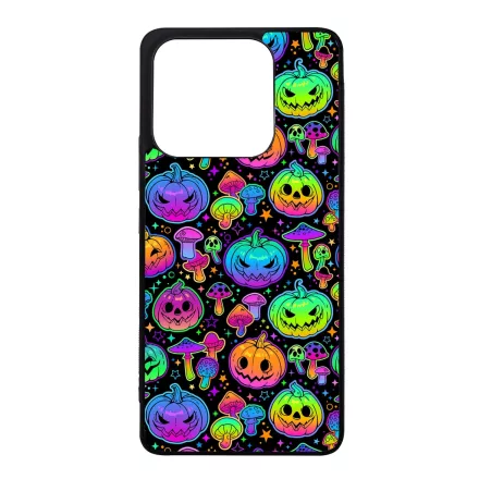 Pumpkin and Mushrooms - Halloween Xiaomi Redmi Note 14 4G tok