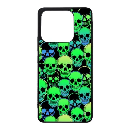 Green Skulls - Halloween Xiaomi Redmi Note 14 4G tok