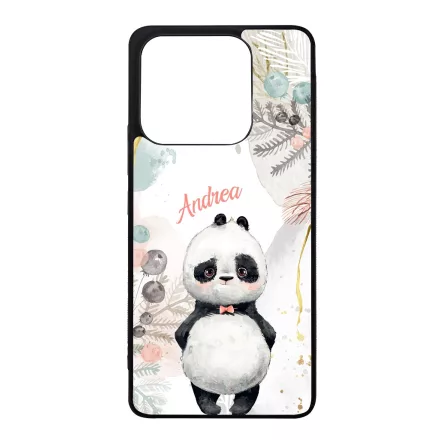 Édes kis Panda - Téli mintás Xiaomi Redmi Note 14 4G tok