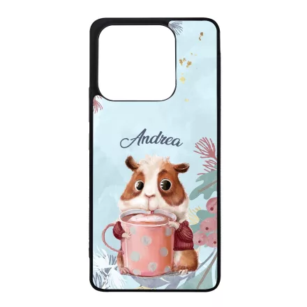 Kakaós hörcsög - Téli mintás Xiaomi Redmi Note 14 4G tok