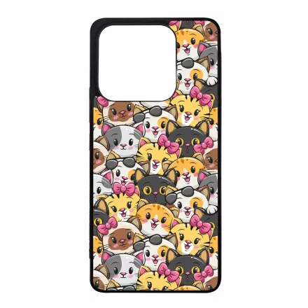 A legcukibb cica mintás Xiaomi Redmi Note 14 4G tok