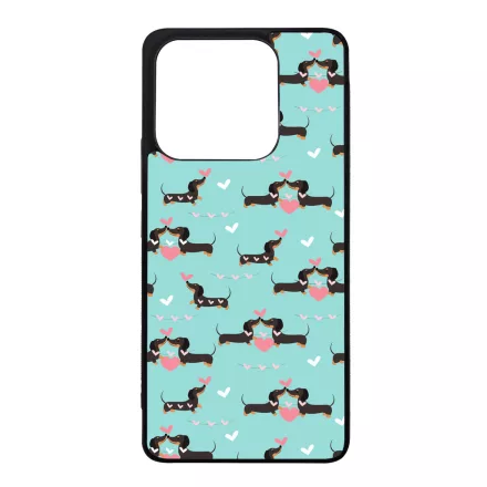 Tündéri kis tacsi kutya mintás Xiaomi Redmi Note 14 4G tok