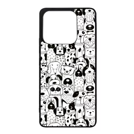 Aranyos kutya mintás Xiaomi Redmi Note 14 4G tok