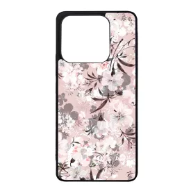 Puderpink tavaszi viragos Xiaomi Redmi Note 14 4G tok