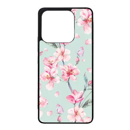 Vintage akvarell viragos Xiaomi Redmi Note 14 4G tok