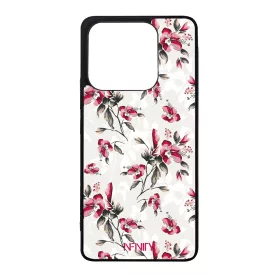 Csodaszép piros virágzás Xiaomi Redmi Note 14 4G tok