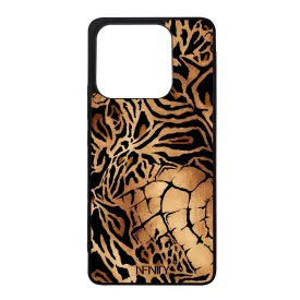 Aranyló Afrika állat mintás Xiaomi Redmi Note 14 4G tok