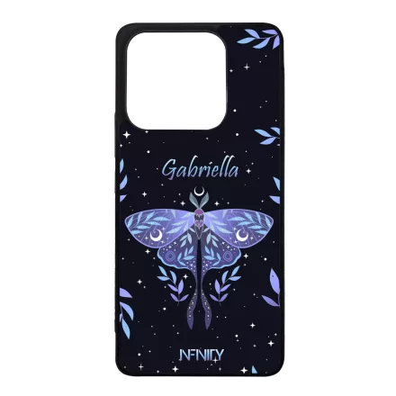 Kérd a neveddel - mágikus lepke Xiaomi Redmi Note 14 4G tok