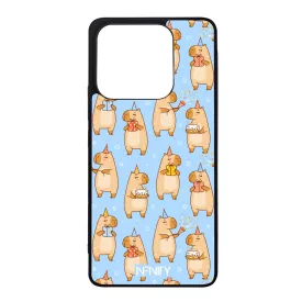 Szülinapos capybara Xiaomi Redmi Note 14 4G tok