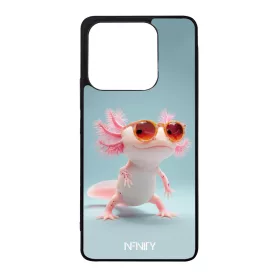 Napszemüveges Axolotl Xiaomi Redmi Note 14 4G tok