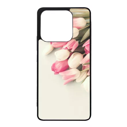 virágos tulipános tavaszi Xiaomi Redmi Note 14 5G tok