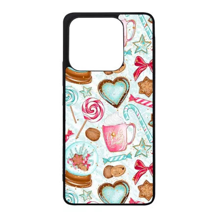 téli karácsonyi csajos mintás Xiaomi Redmi Note 14 5G tok