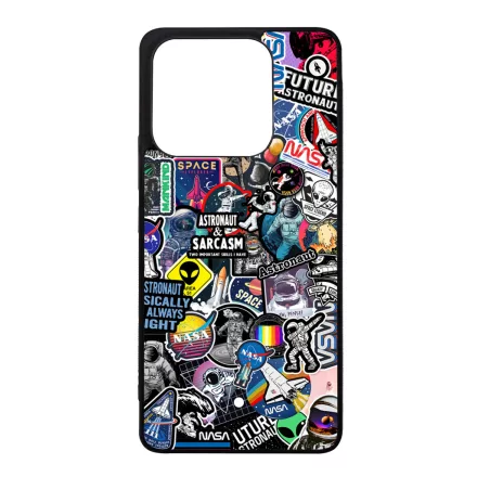 NASA matricabomba astronaut űrhajós stickerbomb Xiaomi Redmi Note 14 5G tok
