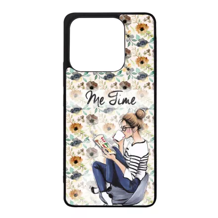 Én időm csajos őszi mintás Xiaomi Redmi Note 14 5G tok