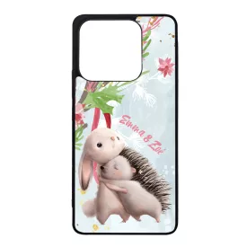 Nyuszi és Süni - Téli mintás Xiaomi Redmi Note 14 5G tok