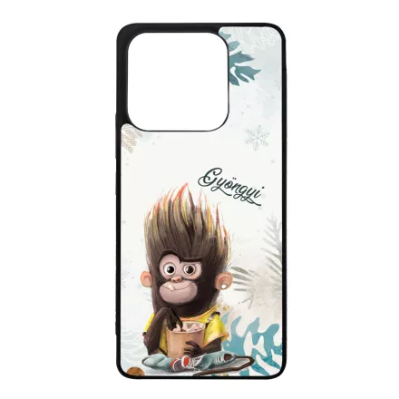 Kávés Maki - Téli mintás Xiaomi Redmi Note 14 5G tok