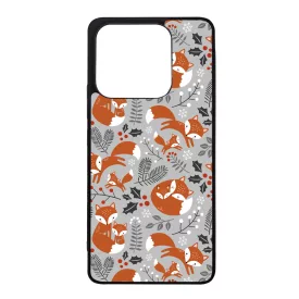 Szépséges téli róka mintás Xiaomi Redmi Note 14 5G tok