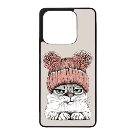 Cuki sapkás cica Xiaomi Redmi Note 14 5G tok