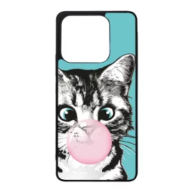 Bubble Cat - cica mintás Xiaomi Redmi Note 14 5G tok