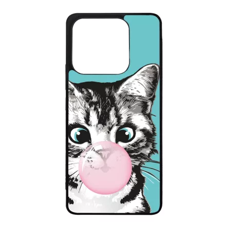 Bubble Cat - cica mintás Xiaomi Redmi Note 14 5G tok