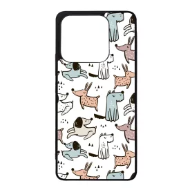 Tündéri rajzolt kutya mintás Xiaomi Redmi Note 14 5G tok