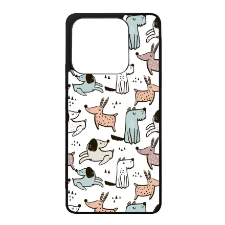Tündéri rajzolt kutya mintás Xiaomi Redmi Note 14 5G tok
