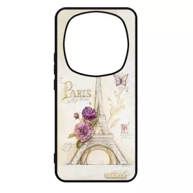 vintage párizs párizsi eiffel torony tornyos Xiaomi Redmi Note Pro 14 5G / Redmi Note 14 Pro Plus 5G tok