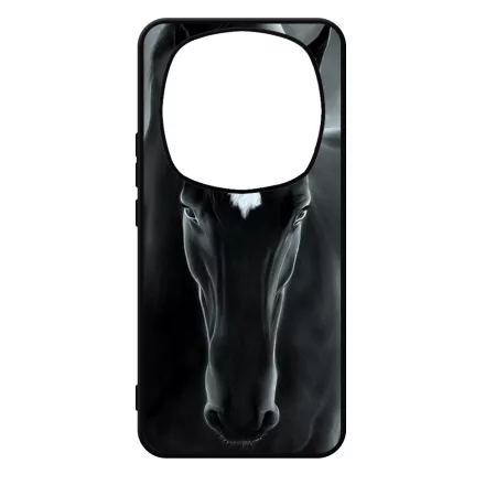 lovas fekete ló Xiaomi Redmi Note Pro 14 5G / Redmi Note 14 Pro Plus 5G tok