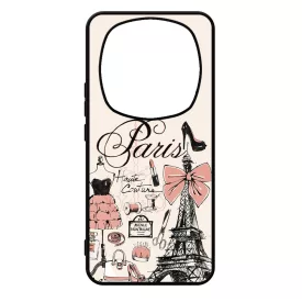 paris párizs eiffel torony tornyos Xiaomi Redmi Note Pro 14 5G / Redmi Note 14 Pro Plus 5G tok