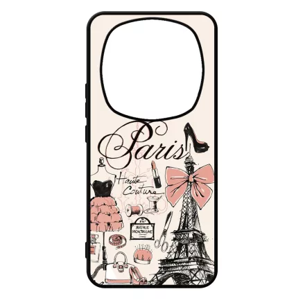 paris párizs eiffel torony tornyos Xiaomi Redmi Note Pro 14 5G / Redmi Note 14 Pro Plus 5G tok