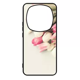 virágos tulipános tavaszi Xiaomi Redmi Note Pro 14 5G / Redmi Note 14 Pro Plus 5G tok