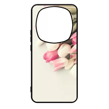 virágos tulipános tavaszi Xiaomi Redmi Note Pro 14 5G / Redmi Note 14 Pro Plus 5G tok