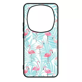 Flamingo Pálmafa nyár Xiaomi Redmi Note Pro 14 5G / Redmi Note 14 Pro Plus 5G tok