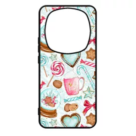 téli karácsonyi csajos mintás Xiaomi Redmi Note Pro 14 5G / Redmi Note 14 Pro Plus 5G tok