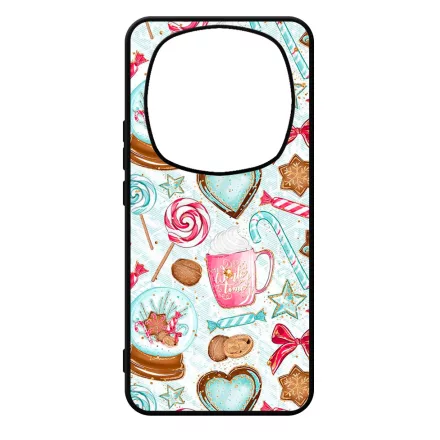 téli karácsonyi csajos mintás Xiaomi Redmi Note Pro 14 5G / Redmi Note 14 Pro Plus 5G tok