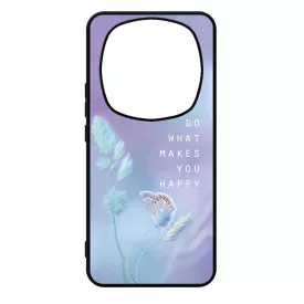 virágos tavaszi pillangós lepkés Xiaomi Redmi Note Pro 14 5G / Redmi Note 14 Pro Plus 5G tok