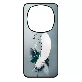 Dream - Álom - Feather, Tollas ajándék nőknek valentin napra Xiaomi Redmi Note Pro 14 5G / Redmi Note 14 Pro Plus 5G tok
