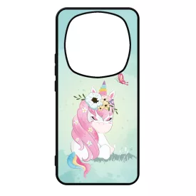 Édes unikornis és a Pillangó unicorn egyszarvú Xiaomi Redmi Note Pro 14 5G / Redmi Note 14 Pro Plus 5G tok