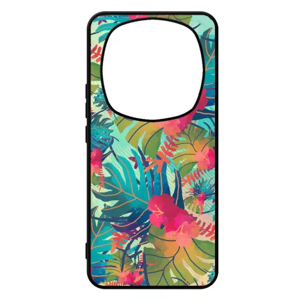 Tropical Beauty - Nyári trópusi mintás Xiaomi Redmi Note Pro 14 5G / Redmi Note 14 Pro Plus 5G tok