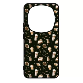 Coffee & Café kávés őszi Xiaomi Redmi Note Pro 14 5G / Redmi Note 14 Pro Plus 5G tok