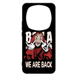 We are back - A Nagy Pénzrablás - la casa de papel Xiaomi Redmi Note Pro 14 5G / Redmi Note 14 Pro Plus 5G tok