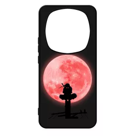 Itachi silhouette - naruto anime Xiaomi Redmi Note Pro 14 5G / Redmi Note 14 Pro Plus 5G tok