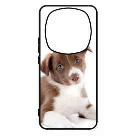 Édes Border Collie kölyök kutyus Xiaomi Redmi Note Pro 14 5G / Redmi Note 14 Pro Plus 5G tok