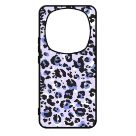 Purple Leopard Wild Beauty Csajos Allat mintas Xiaomi Redmi Note Pro 14 5G / Redmi Note 14 Pro Plus 5G tok